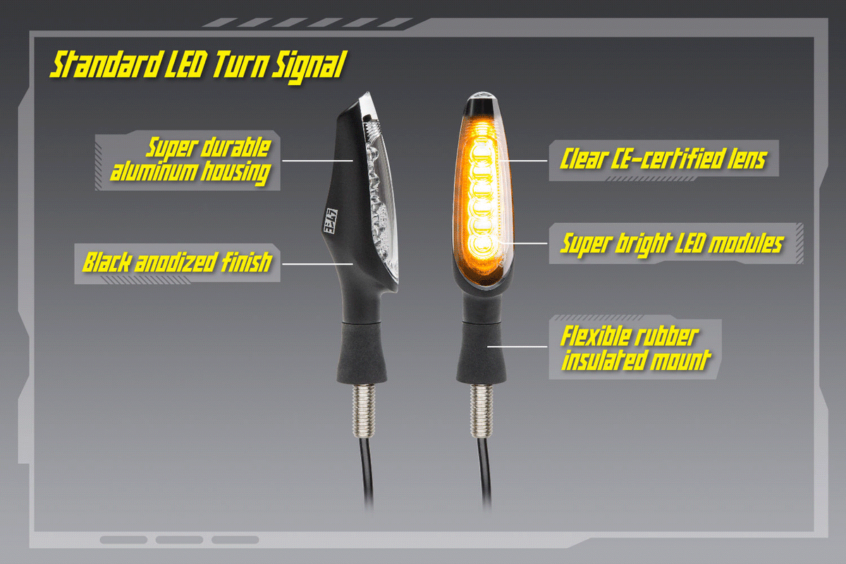 LED Front Turn Signal Kit – Yoshimura R&D of America, Inc