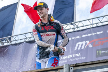 Gajser starts off season with solid podium in Argentina