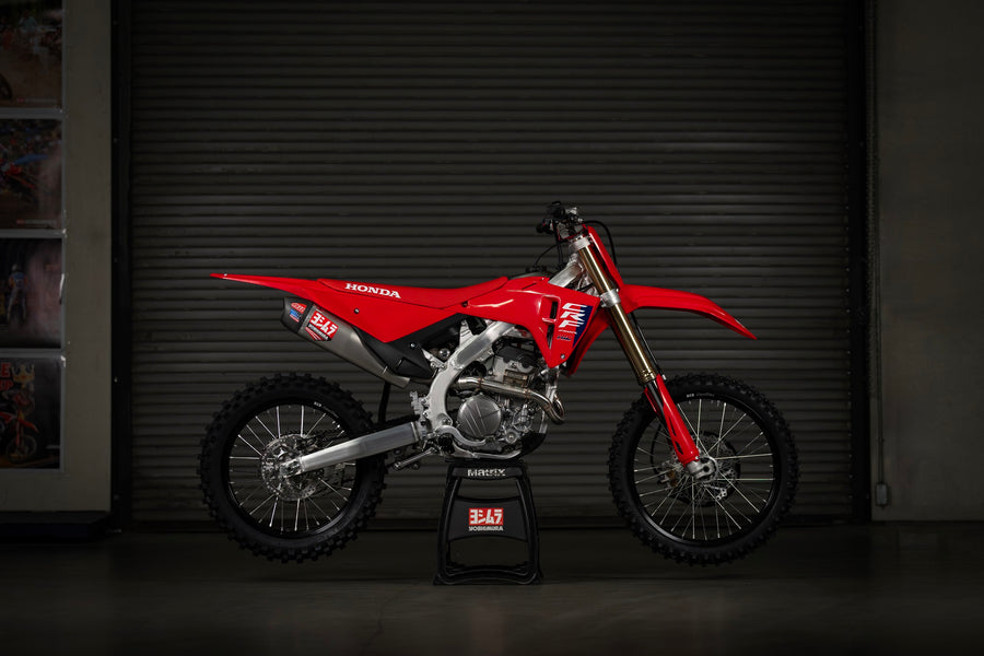 CRF250R/RX 2025 RS-12 Stainless Full Exhaust, w/ Stainless Muffler