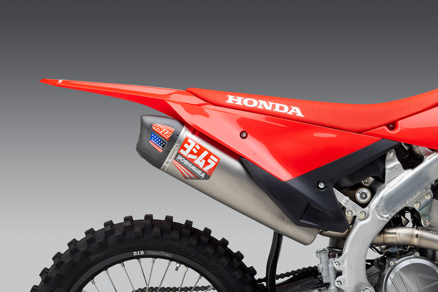 CRF250R/RX 2025 RS-12 Titanium Full Exhaust, w/ Titanium Muffler