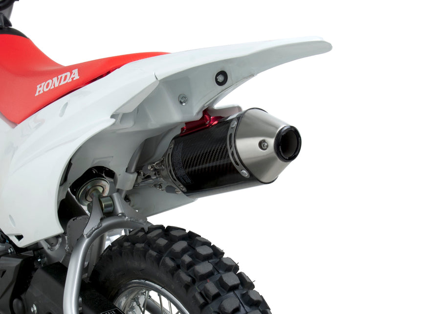 CRF110F 13-18 RS-2 Stainless Full Exhaust, w/ Carbon Fiber Muffler