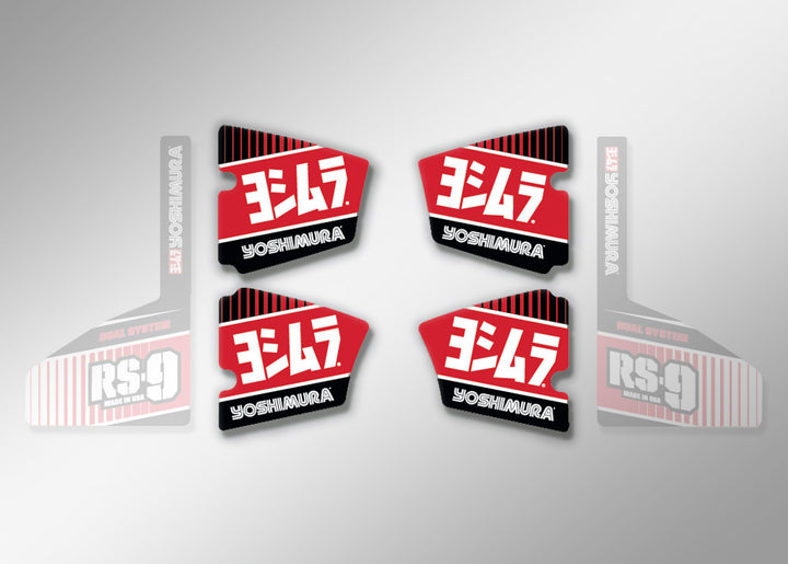 RS9 V2 ENDCAP DECAL, RH & LH